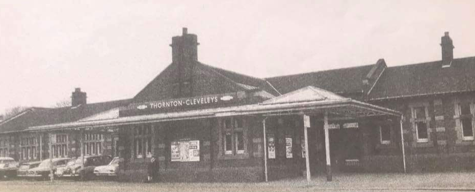 Exterior shot of the old Thornton Cleveleys station. © Copyright, Ralph Smedley