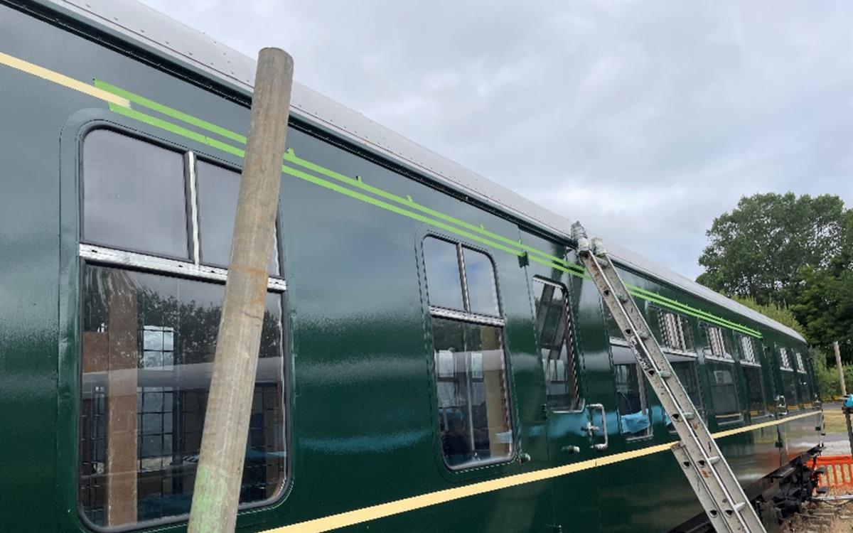 Class 108 DMU Coachlining, Aug '26