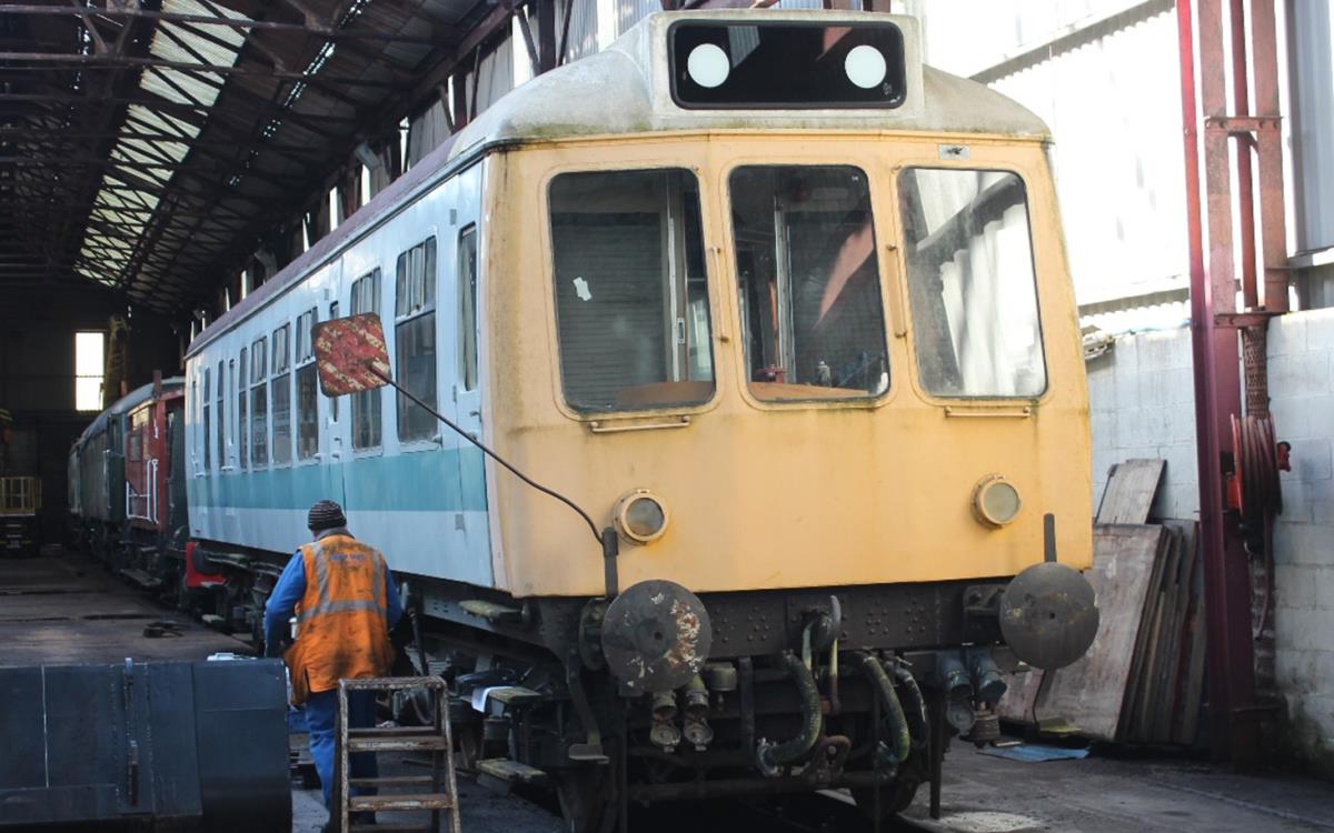 Dmu Rescue Train Poulton & Wyre Railway Society - DMU Update / Appeal, May '19